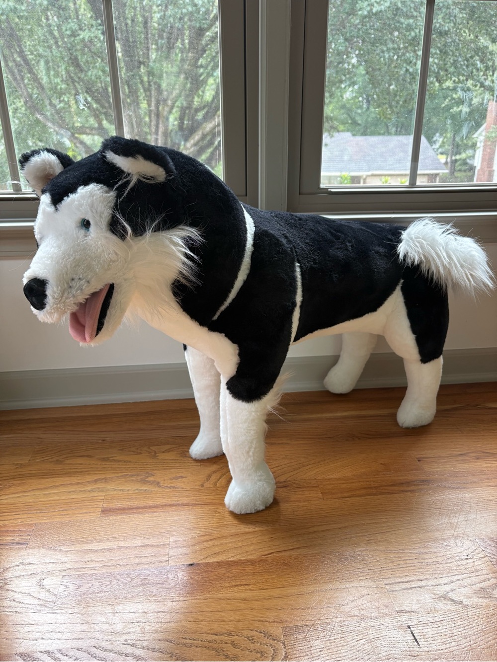 Melissa and Doug Giant Siberian Husky Standing Dog
